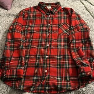 Vici Plaid Button up